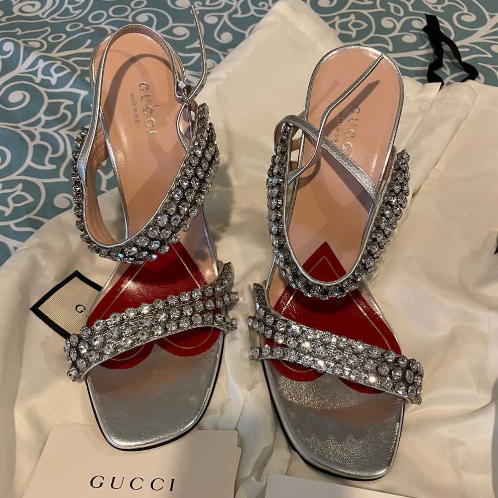 Brand new Gucci shoes size 8. The box and dust bags are included.